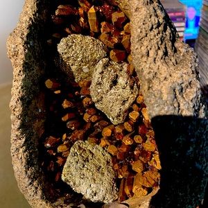 I handmake Geodes that look real in any size, color, shape you want.